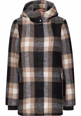 Beige Polyester Coat