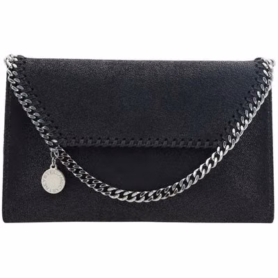 Black Polyester Shoulder Bag
