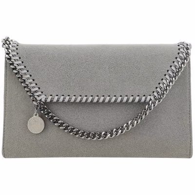 Gray Polyester Shoulder Bag