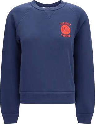 Blue Cotton Sweatshirt