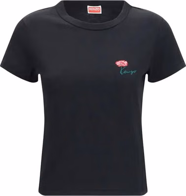 Black Cotton T-Shirt