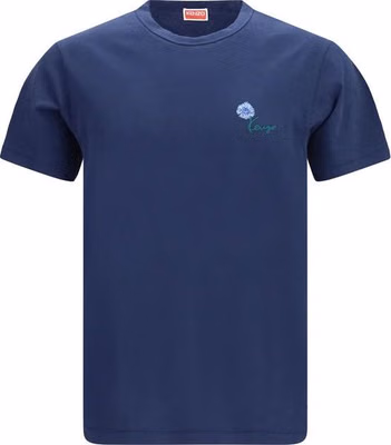 Blue Cotton T-Shirt