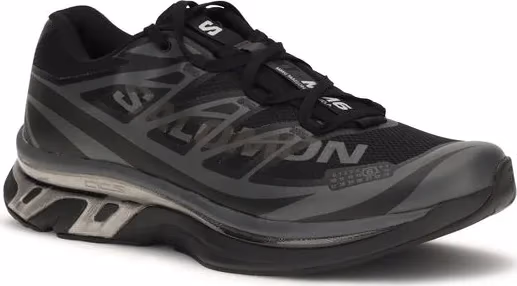 MM6 Black Polyamide Athletic Sneakers