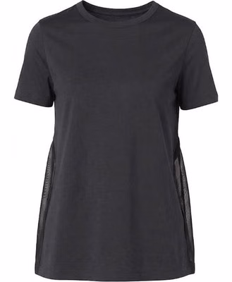 Black Cotton T-Shirt