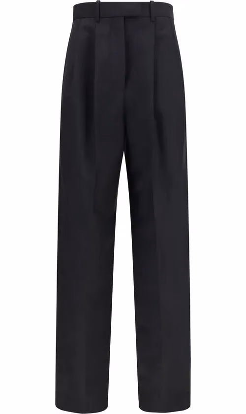 Givenchy Black Wool Oves Aries Dress Pants