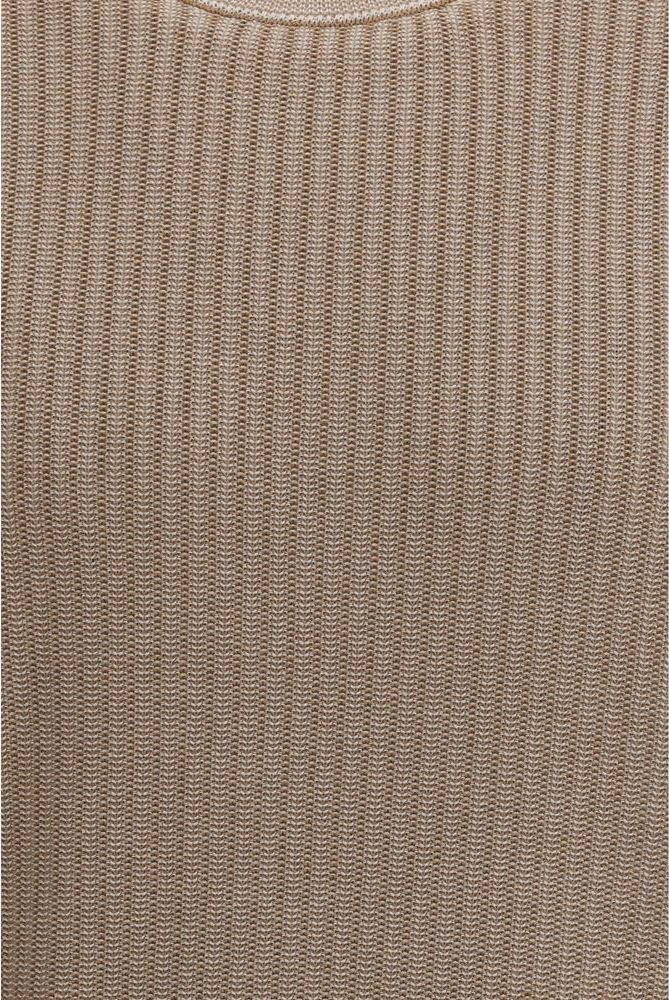 Piacenza Cashmere Beige Cotton Sweatshirt