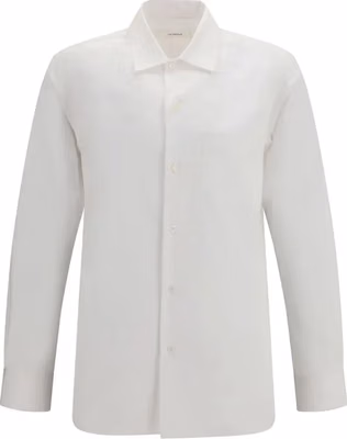 White Cotton Dress Shirt