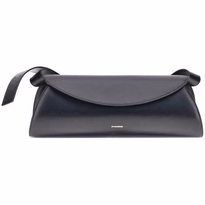 Black Calf Leather Bos Taurus Shoulder Bag