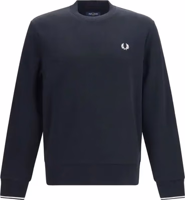Black Cotton Sweatshirt