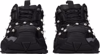 Black Fabric Sneakers 3