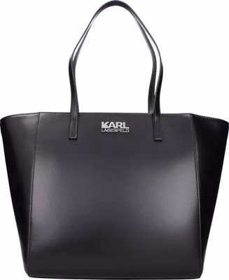 Black Polyethylene Shoulder Bag