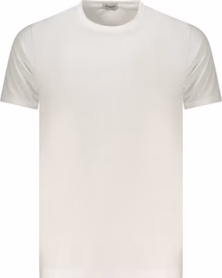 White Cotton Men's T-Shirt