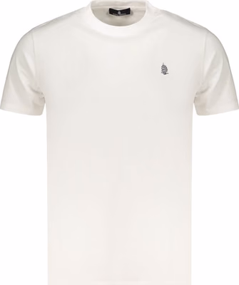 White Cotton Men's T-Shirt