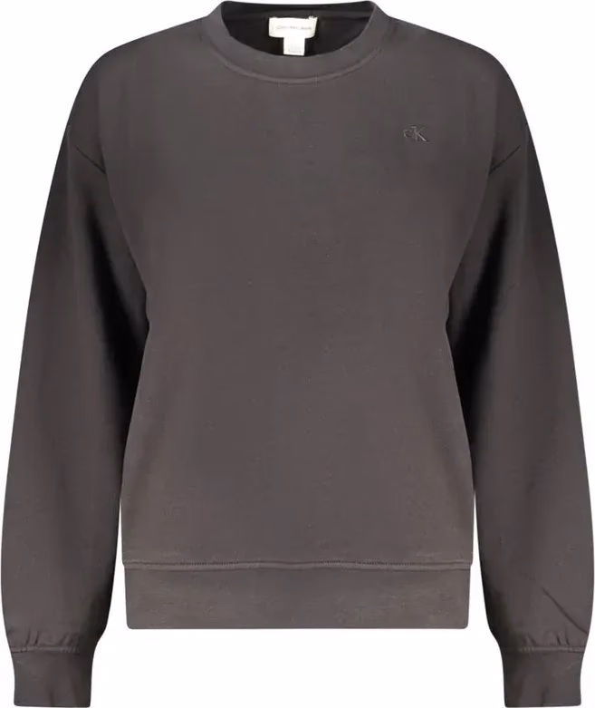Calvin Klein Black Cotton Womens Sweatshirt
