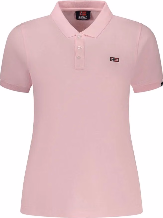 Norway 1963 Rosa Cotton Women Polo