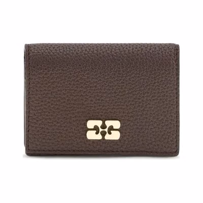 Brown Recycled Polyester Wallet
