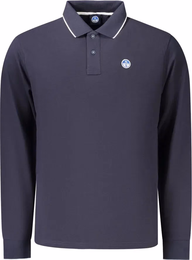 North Sails Blue Cotton Men's Polo