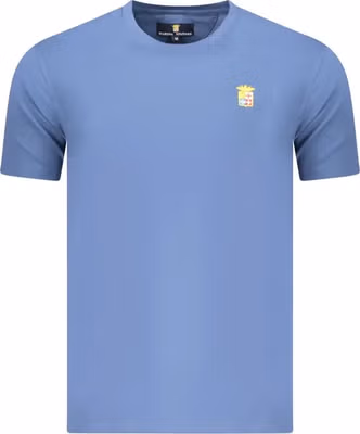 Blue Cotton Men's T-Shirt