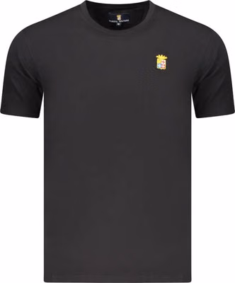 Black Cotton Men's T-Shirt