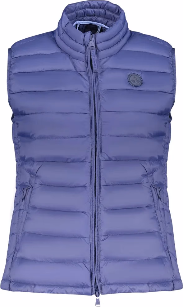 North Sails Blue Polyester Women Jacket