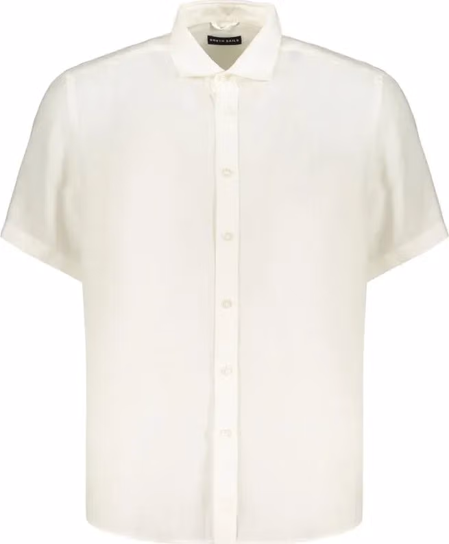 North Sails White Linen Men's Shirt