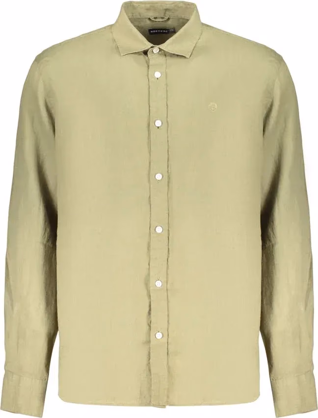 North Sails Green Linen Men's Shirt