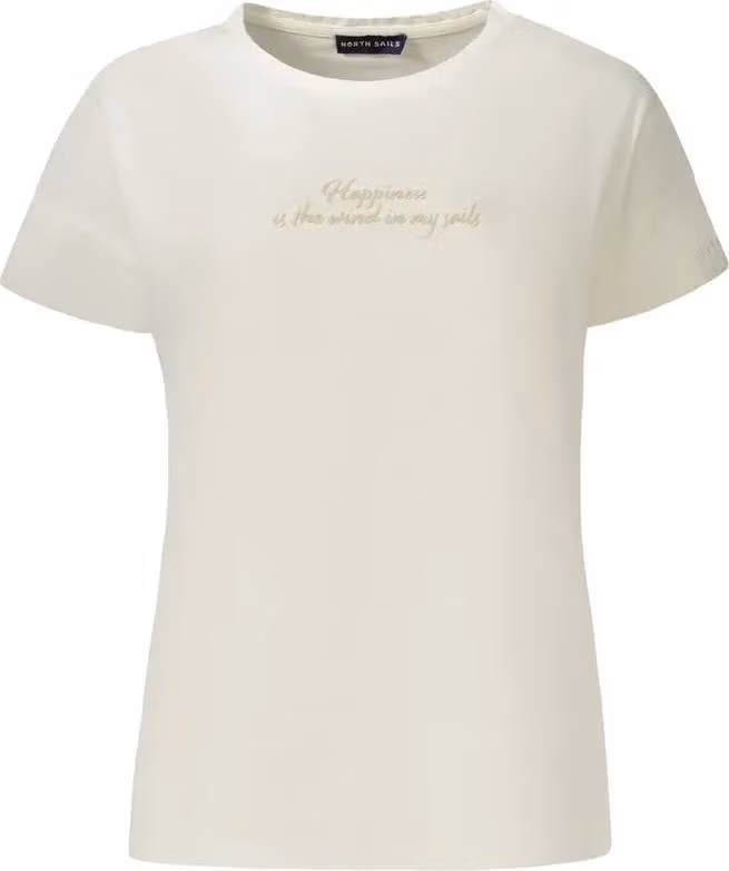 North Sails Bianco Cotton Womens T-Shirt