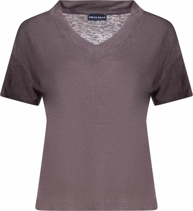 North Sails Gray Viscose Women T-Shirt