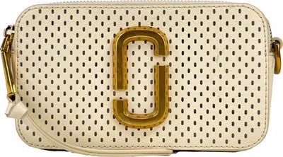 Marc Jacobs The Snapshot Perforated Crossbody Bag