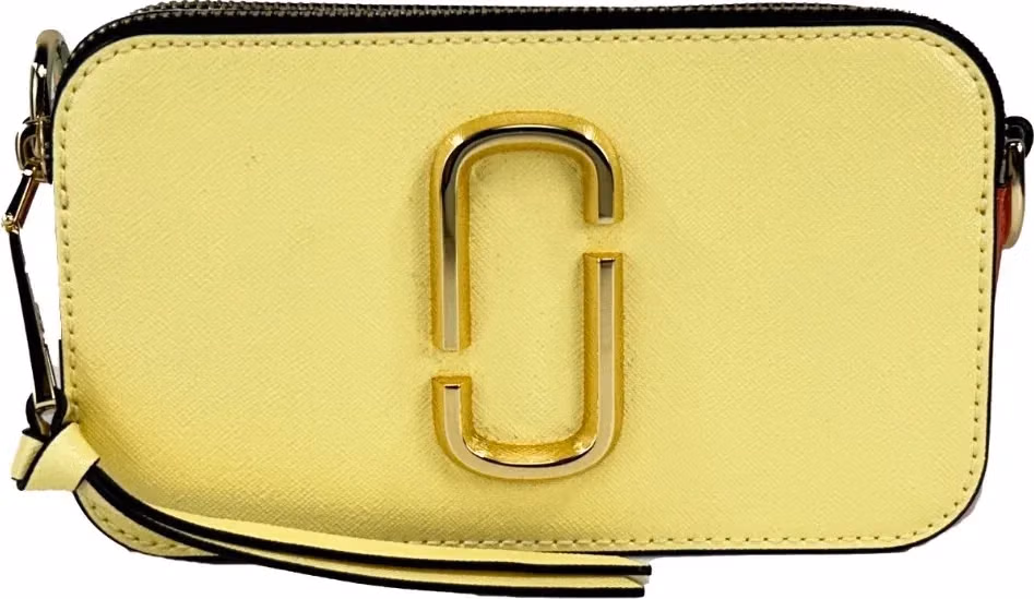 Marc Jacobs Marc Jacobs The Snapshot Crossbody Bag (Pastel Yellow Multi)