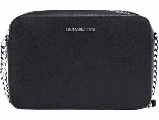 Michael Kors Michael Kors East West Crossbody Bag (Black Gold)