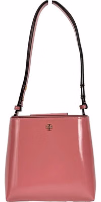 Tory Burch Patent Emerson Small Bucket Bag Purse
