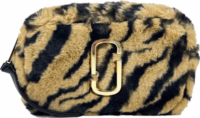 Marc Jacobs The Snapshot Tiger Fur Crossbody Bag