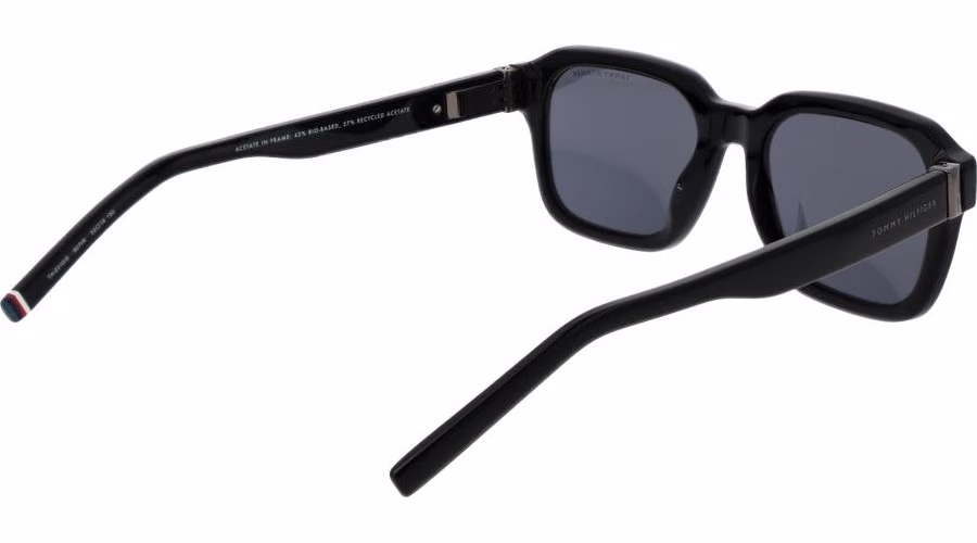 Tommy Hilfiger Black Acetate Sunglasses