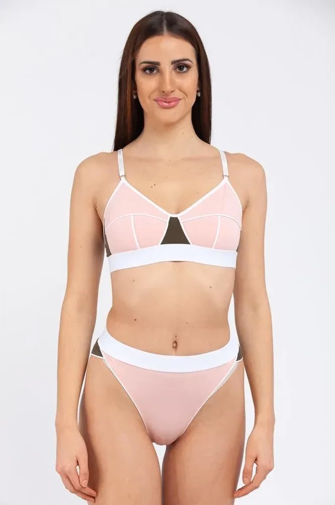 Moschino Multicolor Cotton Bra