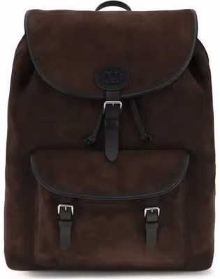 Brown Calf Leather Bos Taurus Backpack