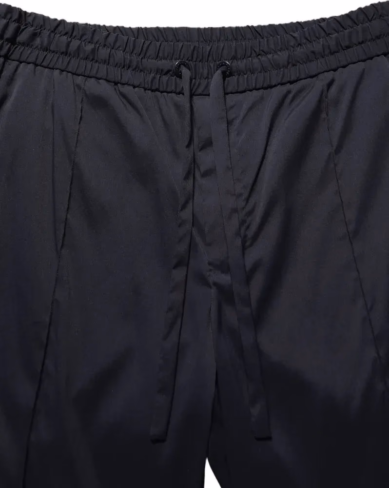 Dolce & Gabbana Black Nylon Straight Jogger Sweatpants Pants