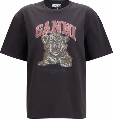 Black Cotton T-Shirt