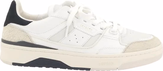 Axel Arigato White Calf Leather Bos Taurus Low Top Sneakers