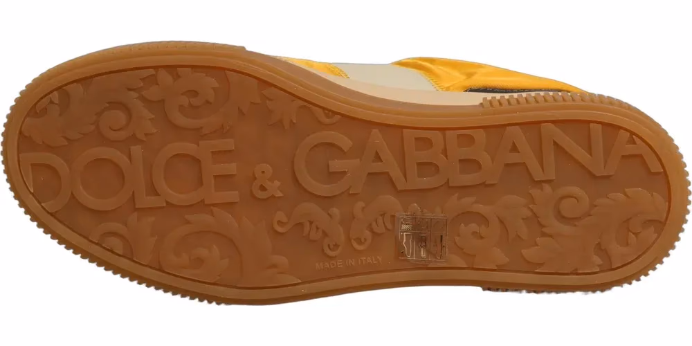Dolce & Gabbana Multicolor MIAMI Low Top Men Sneakers Shoes