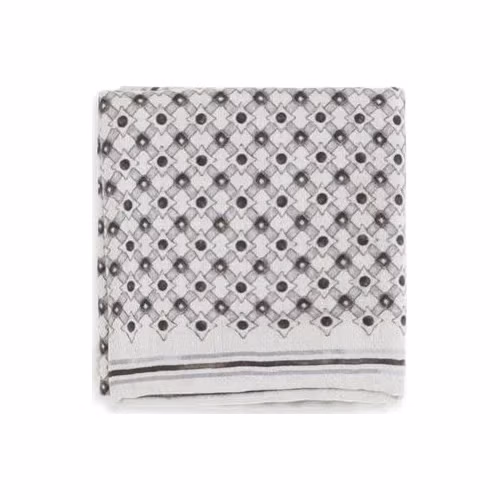 Brunello Cucinelli Gray Silk Scarf