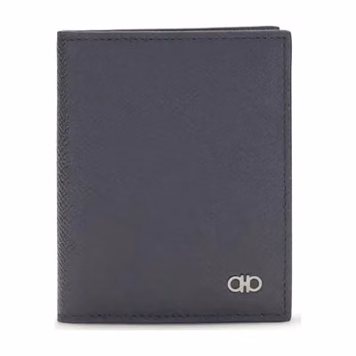 Blue Calf Leather Bos Taurus Wallet