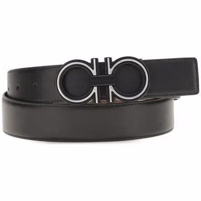 Blue Calf Leather Bos Taurus Regular Belt