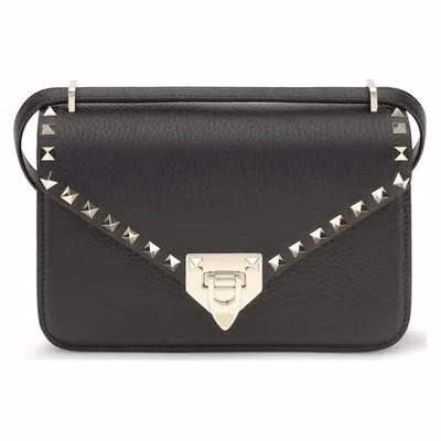 Black Calf Leather Bos Taurus Shoulder Bag