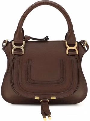 Brown Calf Leather Bos Taurus Handbag