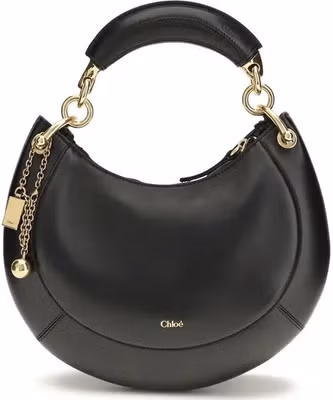 Black Calf Leather Bos Taurus Shoulder Bag