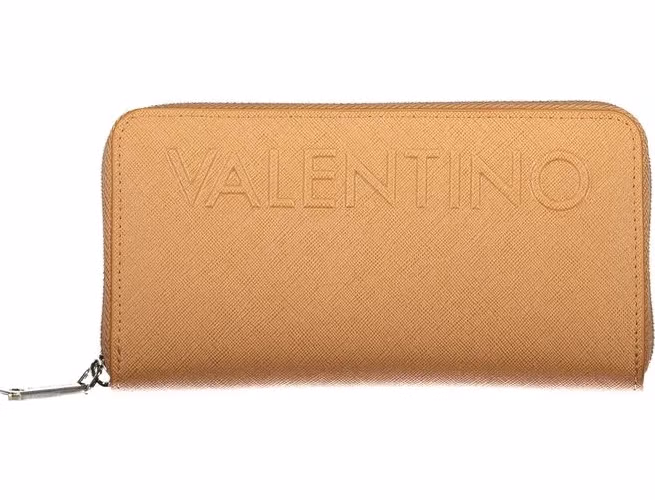 Mario Valentino Brown Polyurethane Women's Wallet