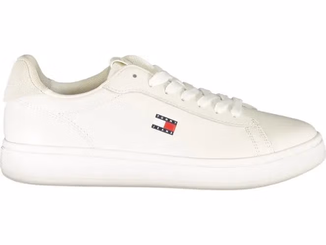 Tommy Hilfiger Bianco Polyurethane Women's Sneaker