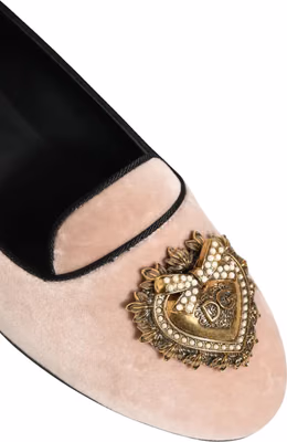 Pink Velvet Devotion Loafers Flats Shoes