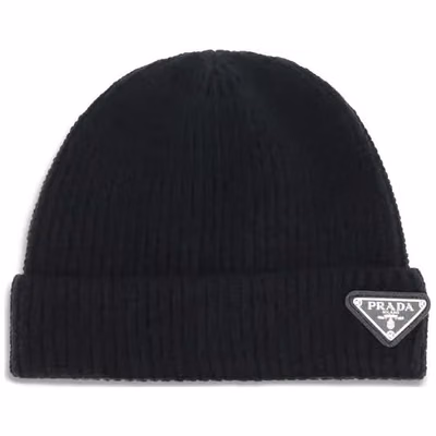 Black Wool Oves Aries Beanie